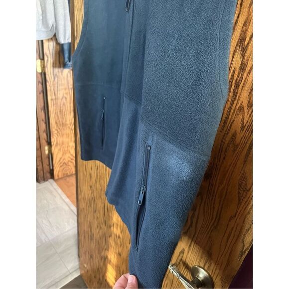Columbia Blue Fleece Vest Men’s Size XL - Picture 2 of 10